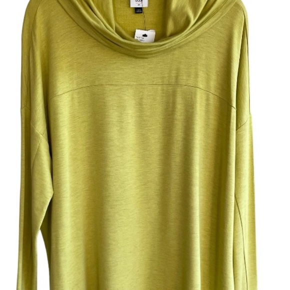 Cabi Outlet Cowl Neck Long Sleeve Green Medium - Picture 3 of 13